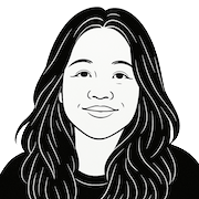 Image of a smiling woman with long hair