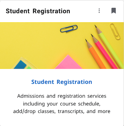 student registration