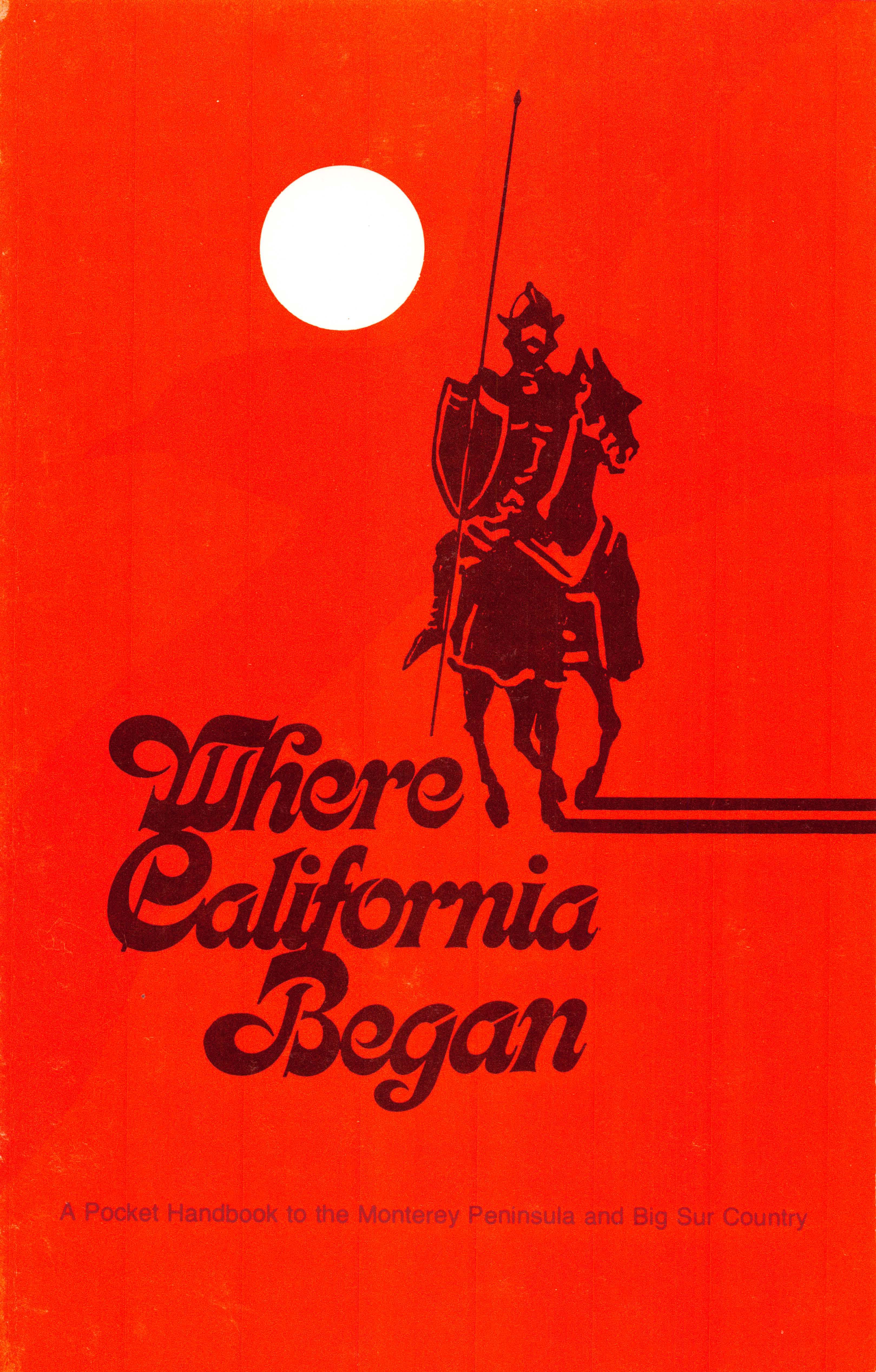 Where California Began by Shropshire and Elstoh Where California Began by Shropshire and Elstoh