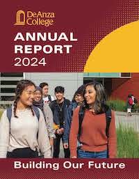 De Anza College 2025 Annual Report cover